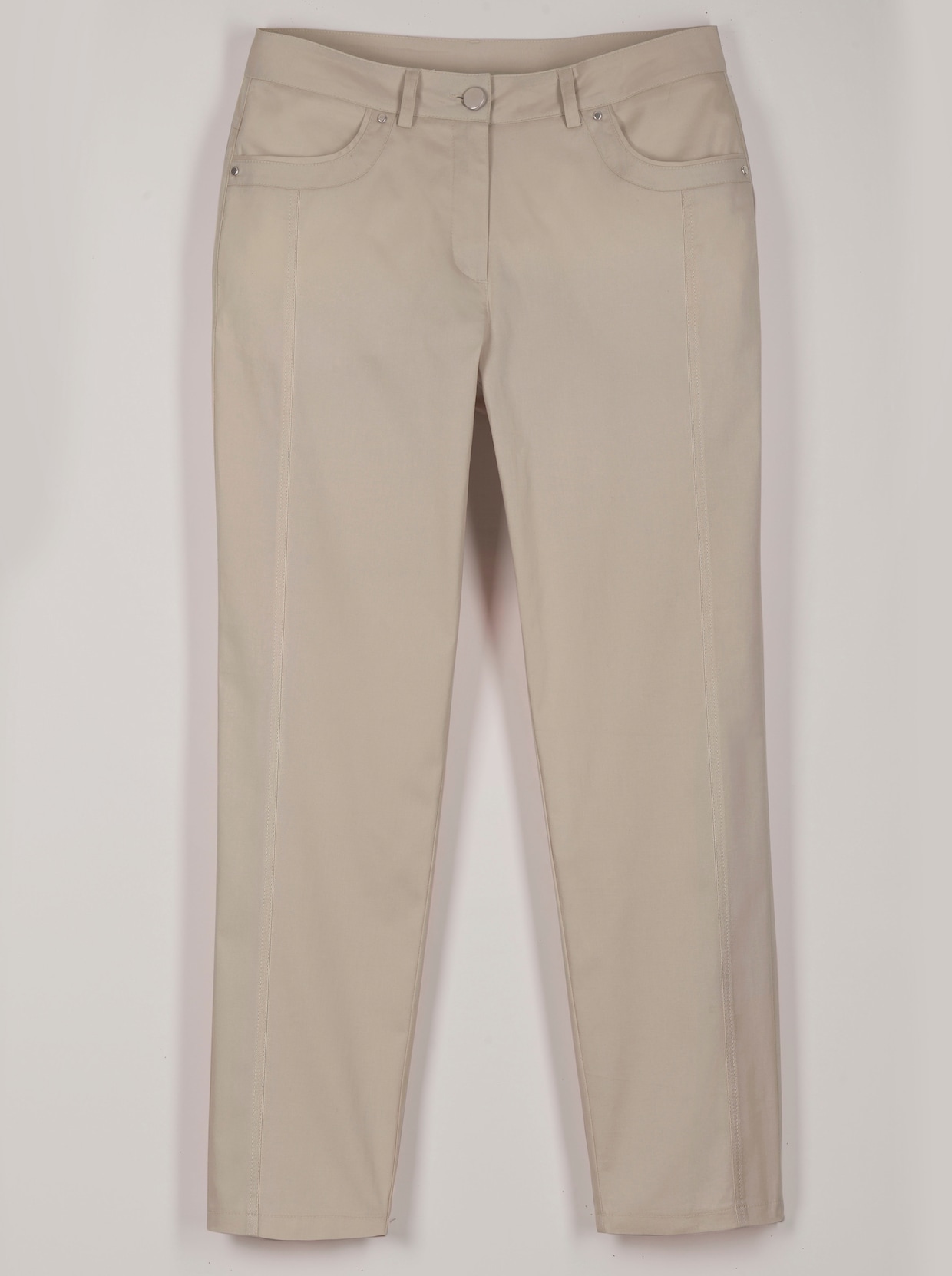 Ankle jeans - beige