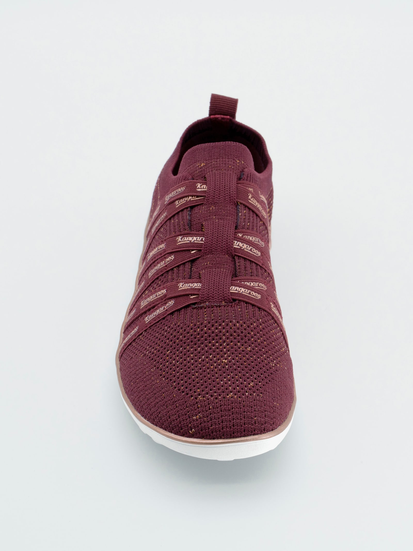 KangaROOS Slipper aus Textil-Material - burgund