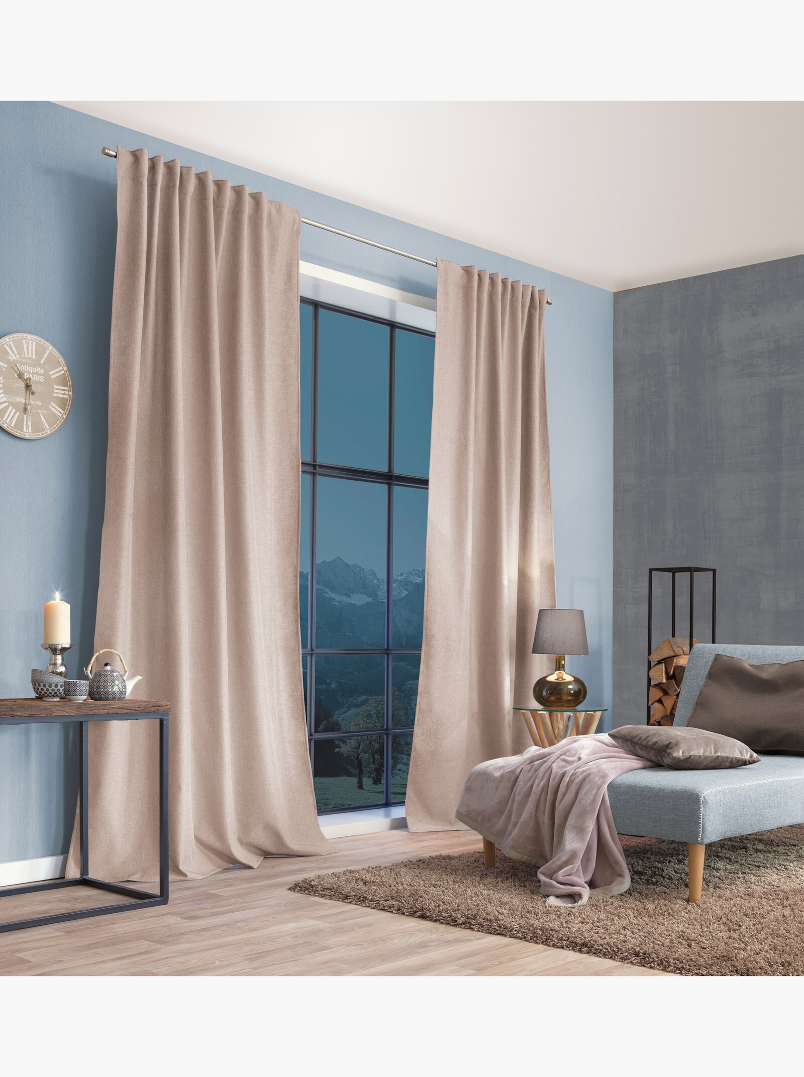 heine home Thermo-Vorhang - natur