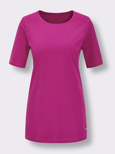 feel good Longshirt - magenta