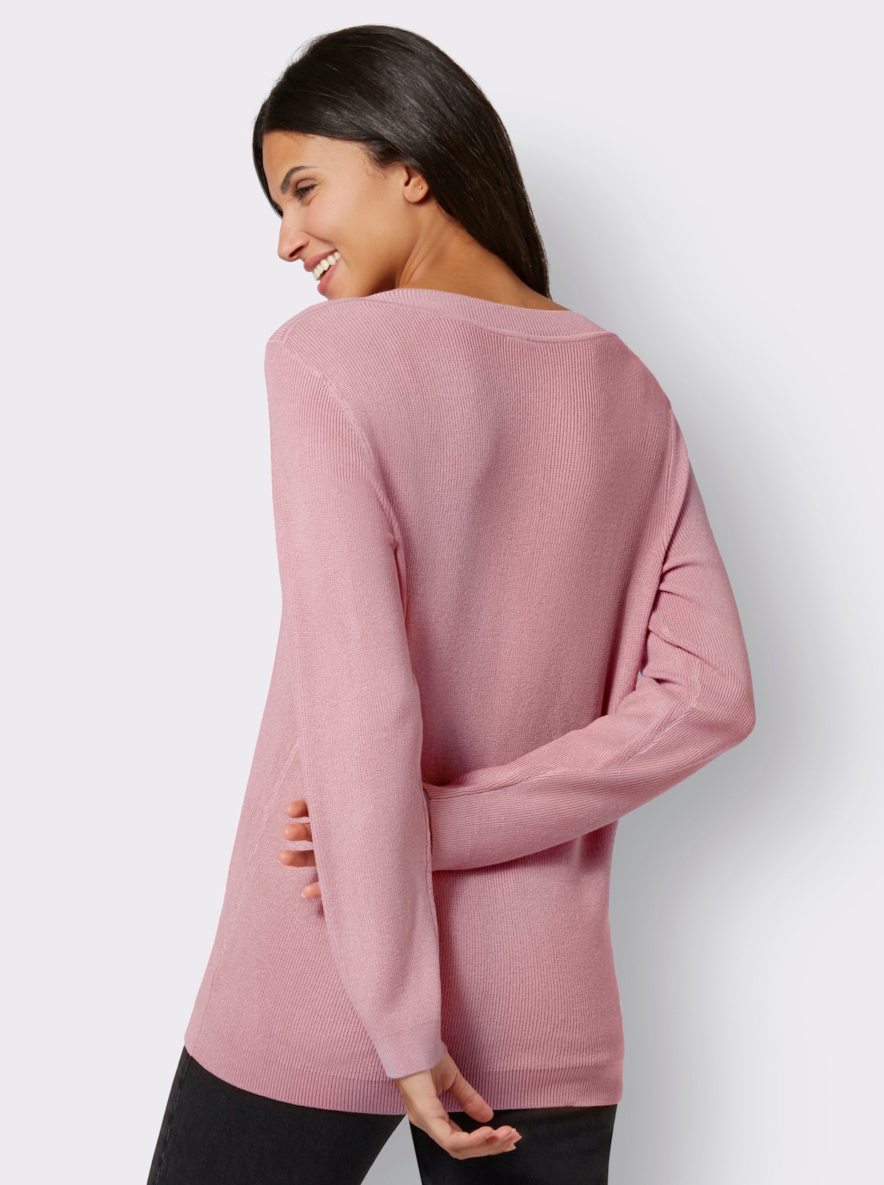 Pullover met lange mouwen - hortensia