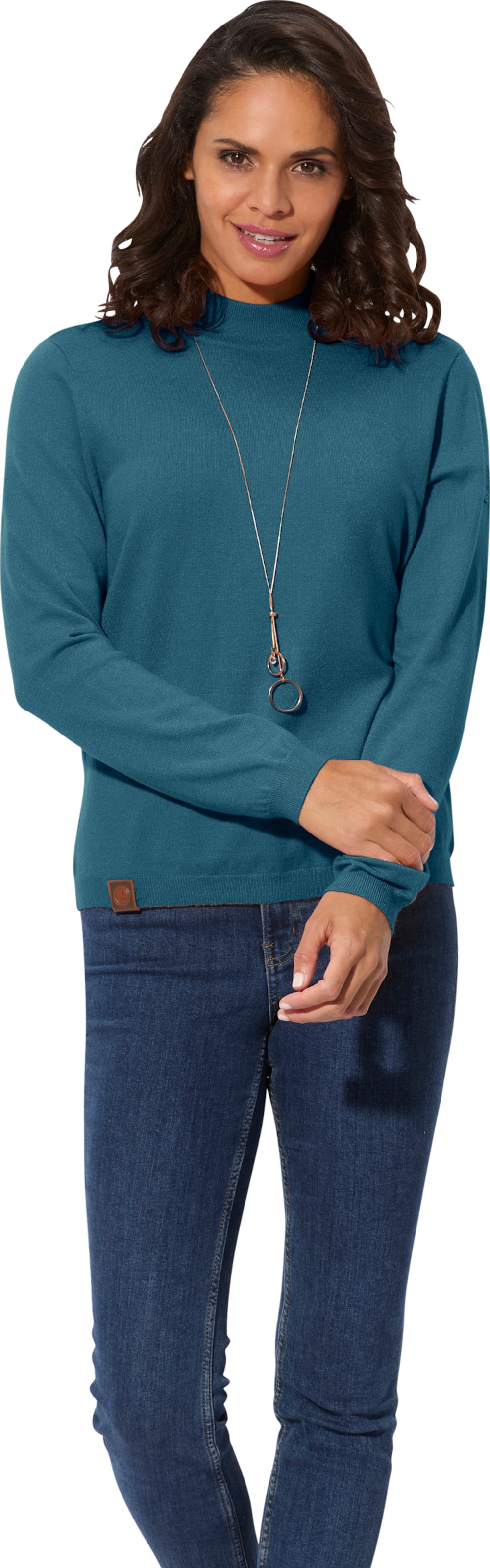 Thumbnail - Stehkragenpullover