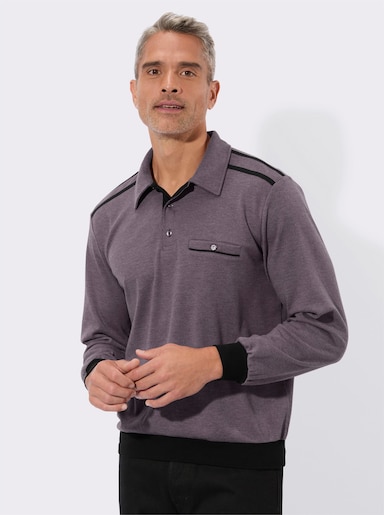 Sweatshirt - aubergine