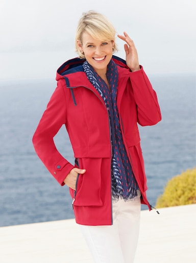 Softshell-Jacke - rot