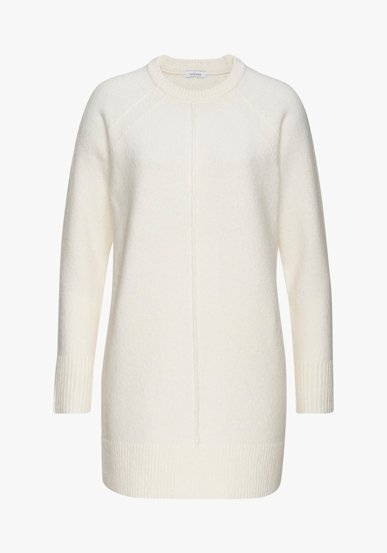 LASCANA Lange pullover - crème
