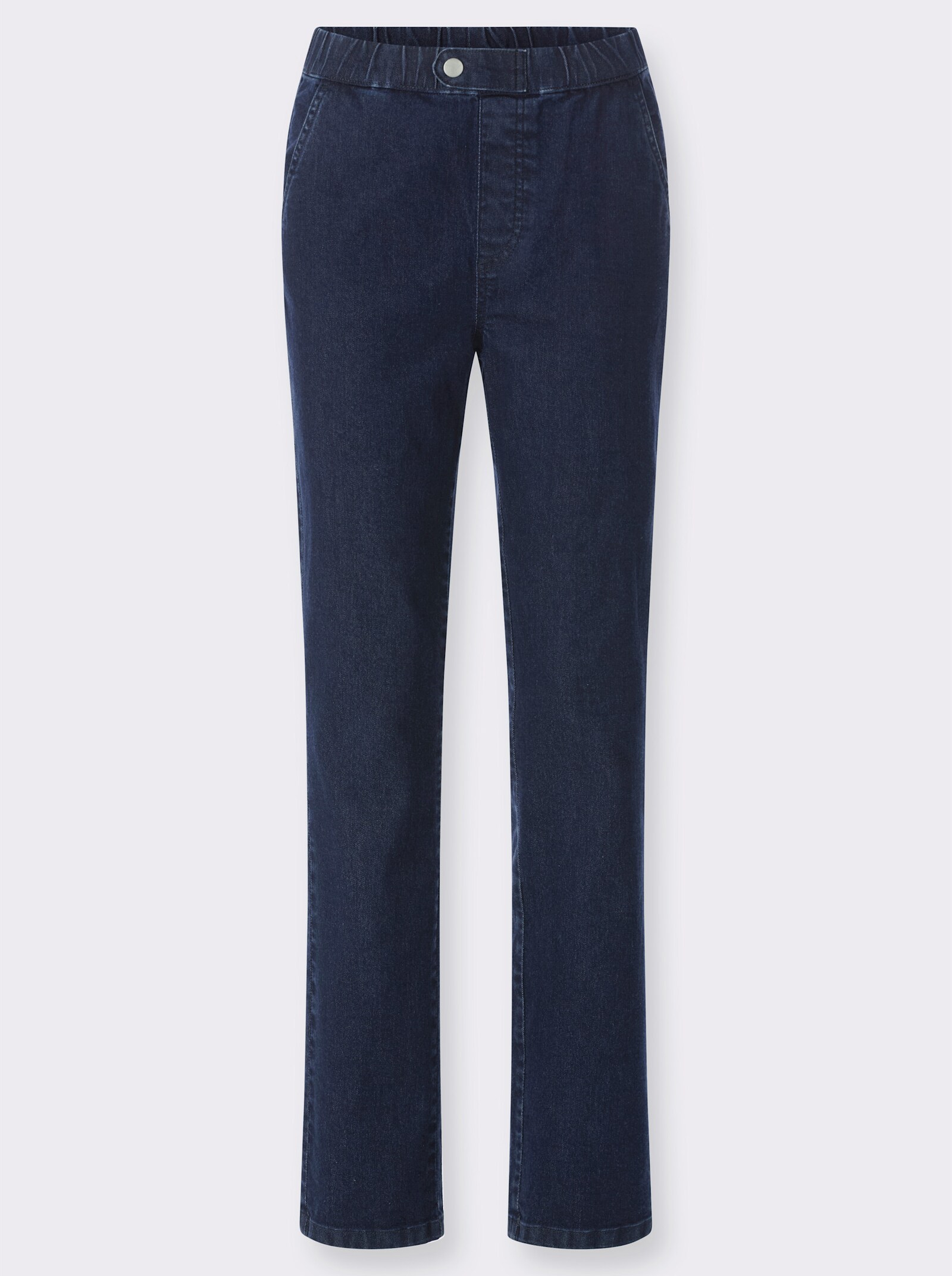 Schlupfjeans mit 2 Taschen vorne - dark blue