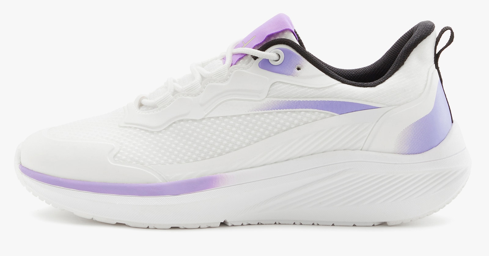 LASCANA ACTIVE Sneaker - weiß / schwarz / flieder