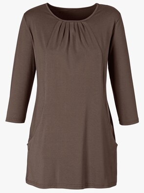 Longshirt - taupe