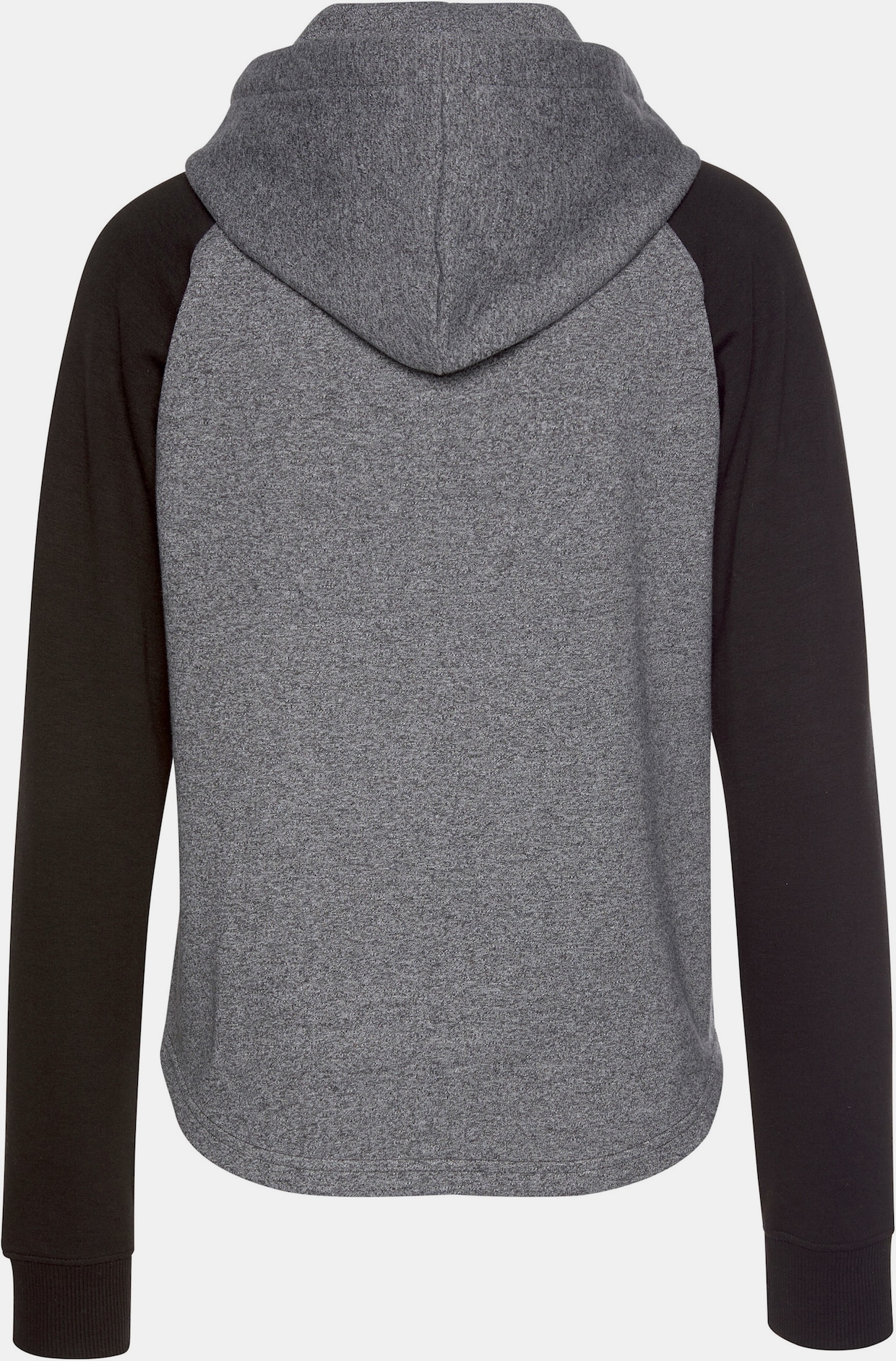 Bench. Kapuzensweatshirt - grau-schwarz