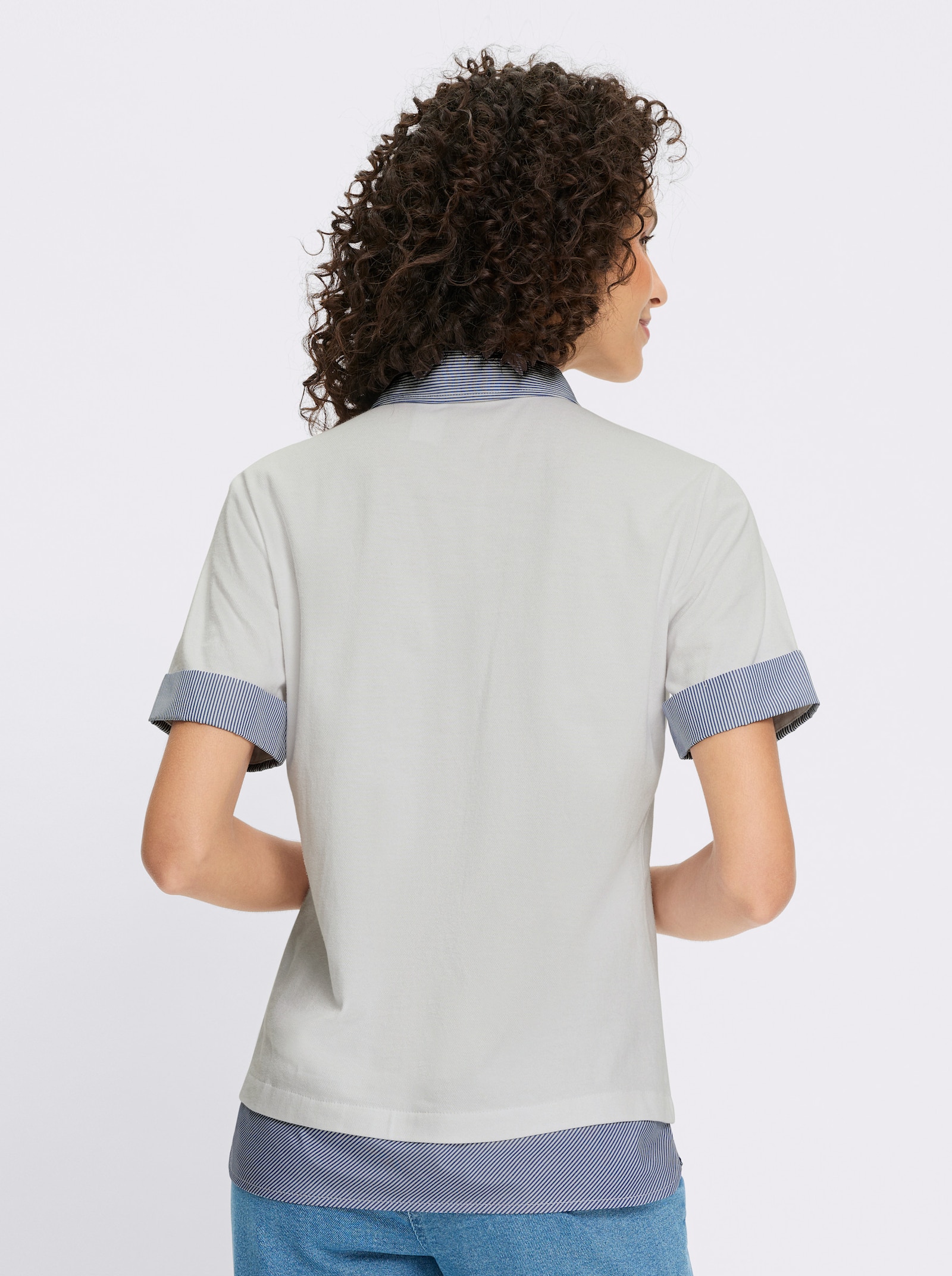 heine Polo effet 2 en 1 - blanc