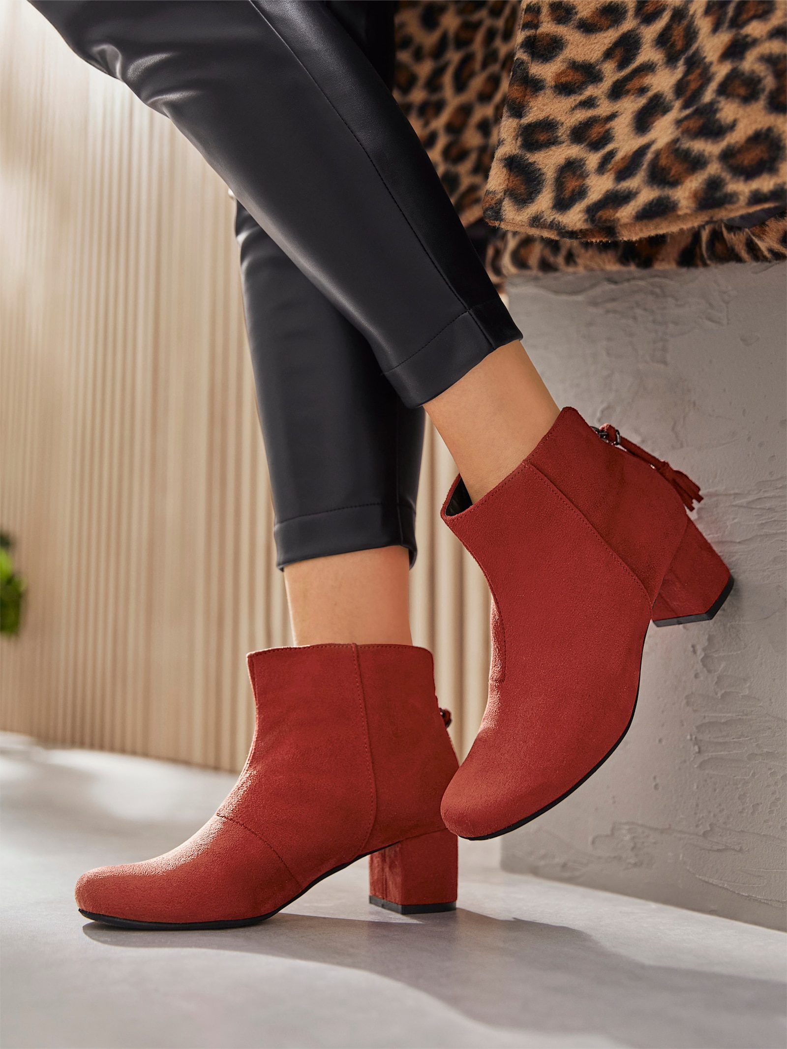 Andrea Conti Stiefelette - rot