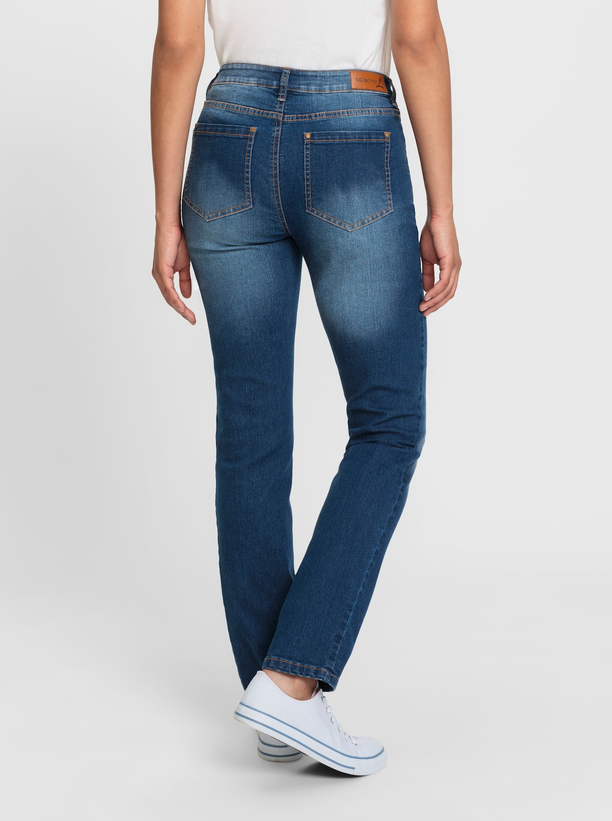 Jeans - blue-stone-washed