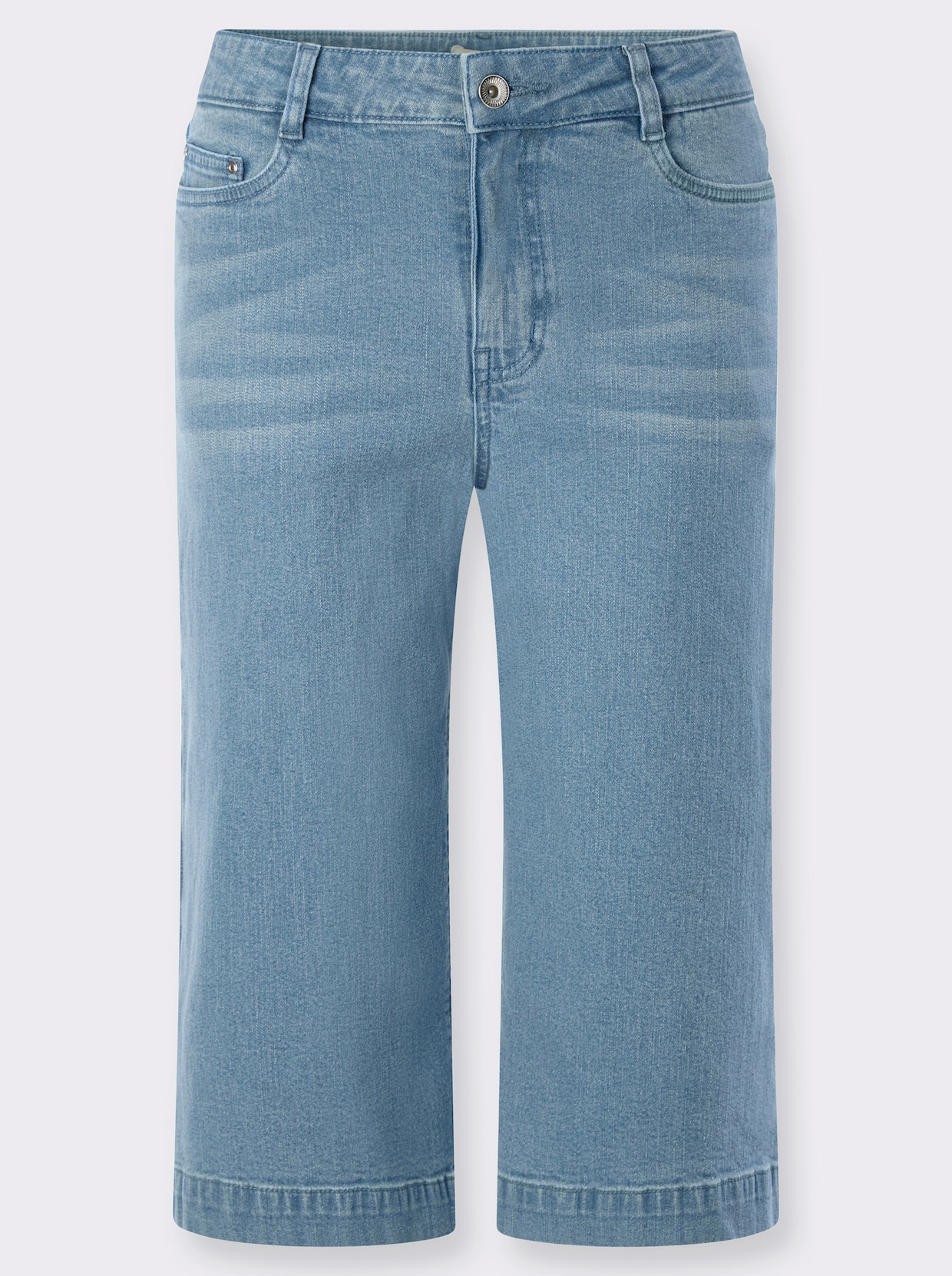 heine Jeansbermudas - blue-bleached