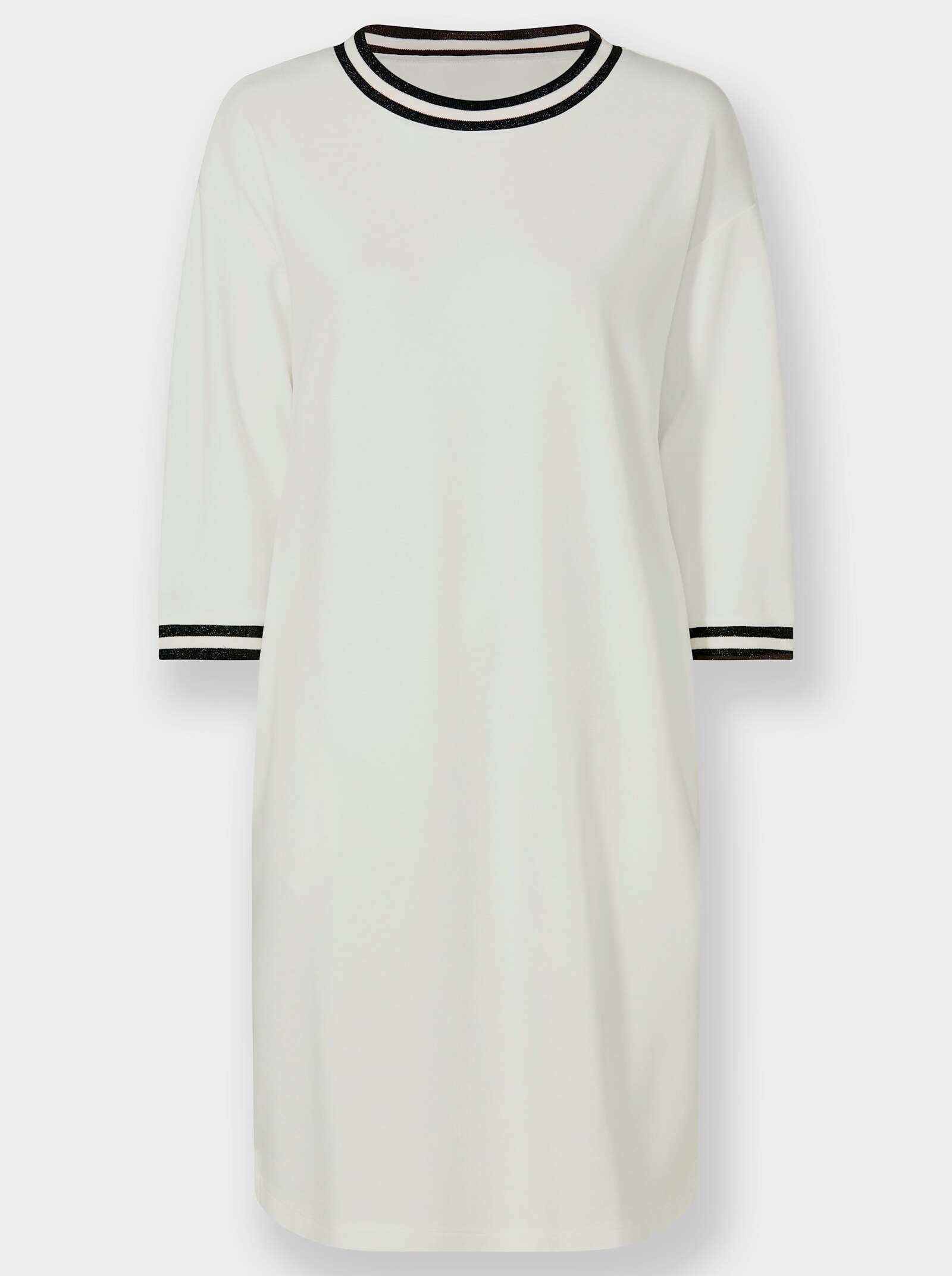 heine Freizeitkleid im Athleisure-Look - ecru