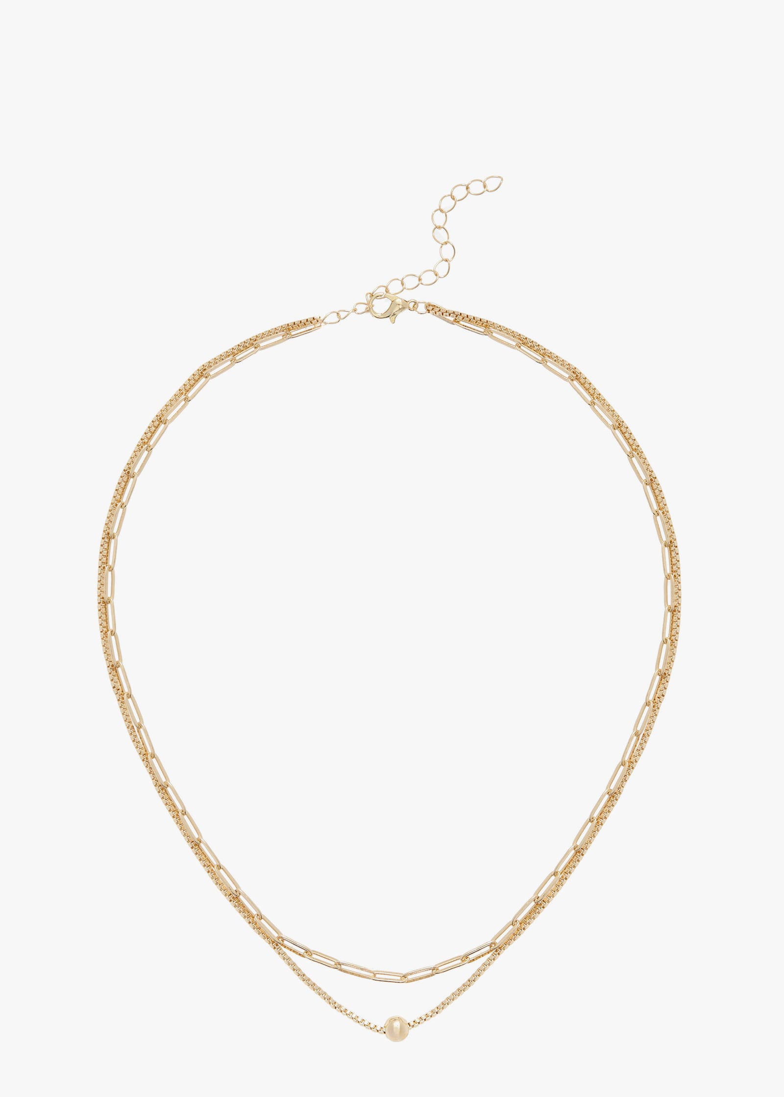 LASCANA Edelstahlkette - goldfarben