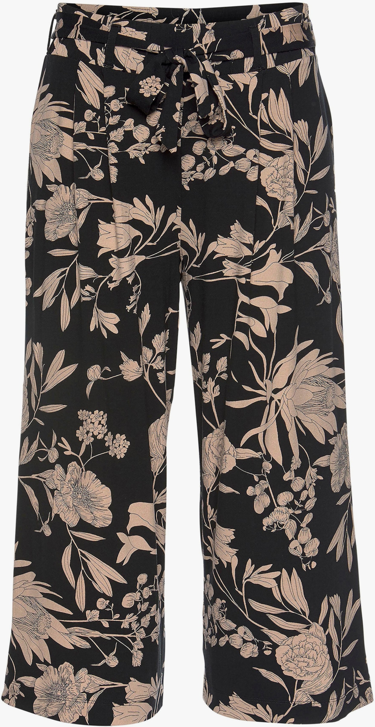 LASCANA Culotte - zwart/taupe geprint