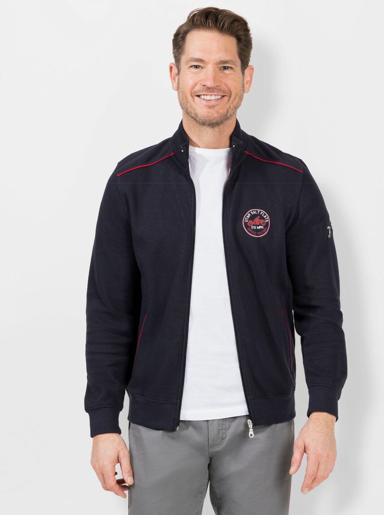 Catamaran Sweatjacke - marine