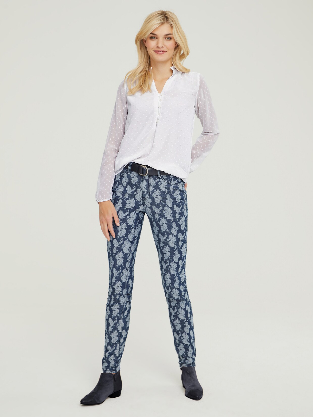 heine Bauchweg-Jeans - blue stone