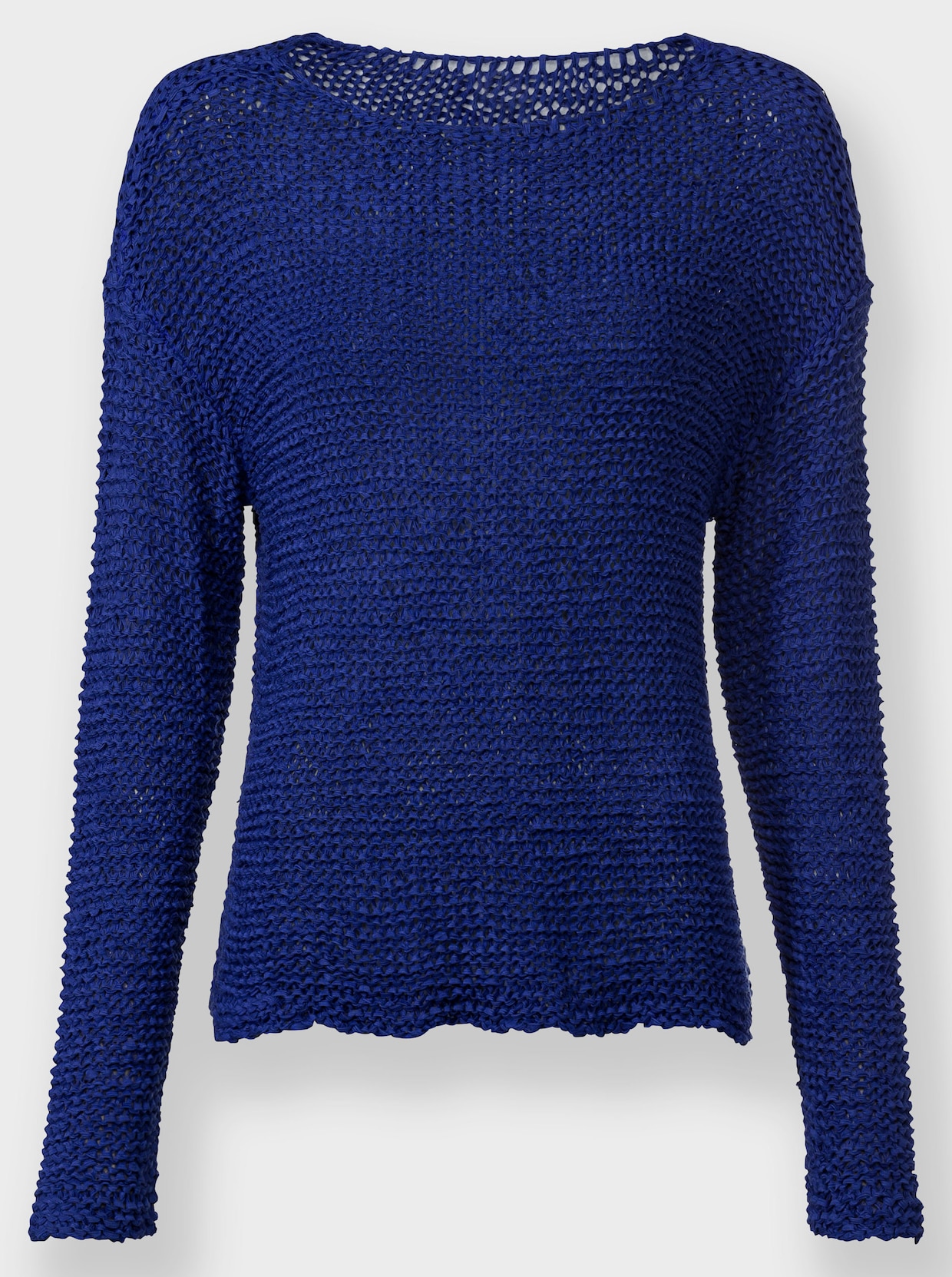 heine Pullover met ronde hals - koningsblauw
