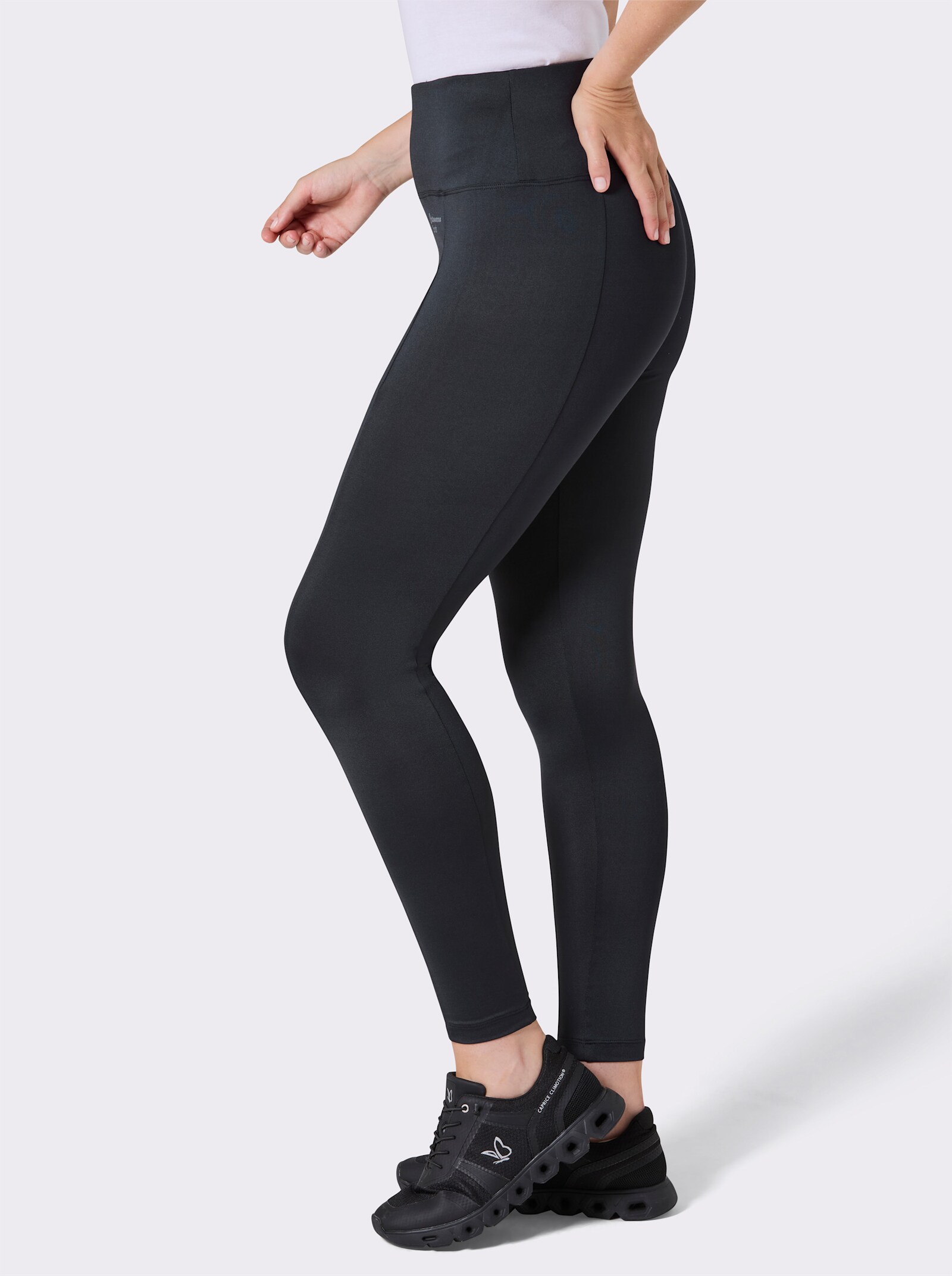Catamaran Sports Leggings mit breitem Rundum-Dehnbund - schwarz