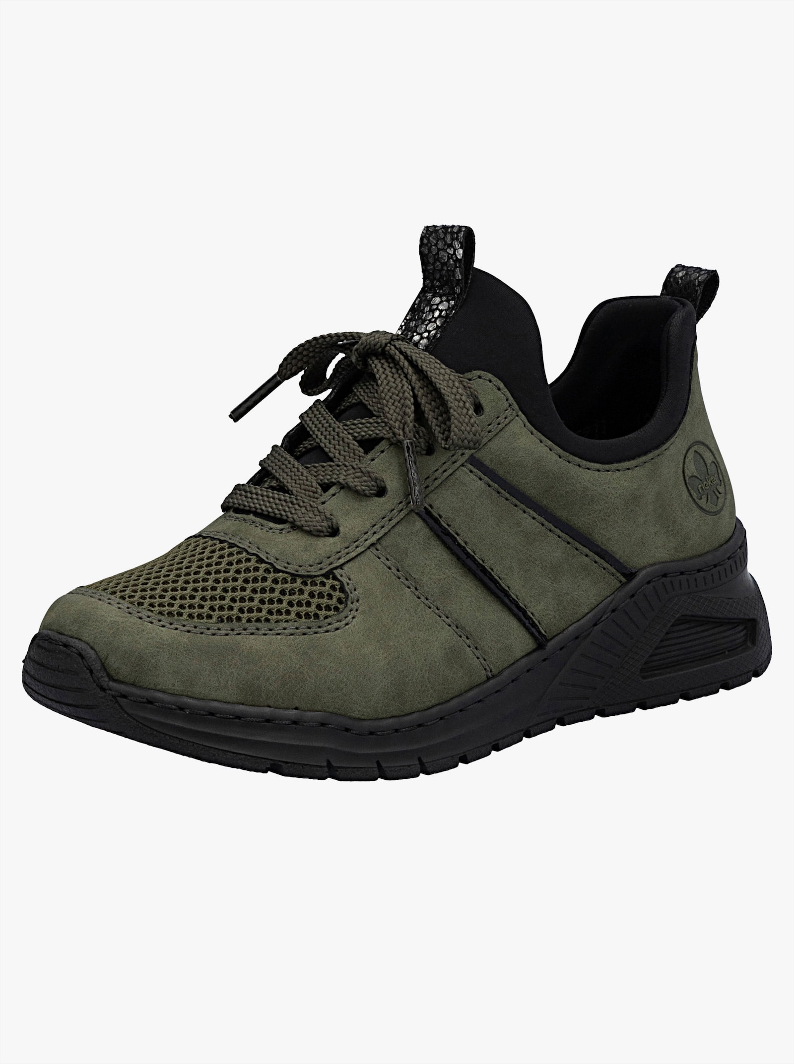 Rieker Sneaker für kräftige Füße - khaki