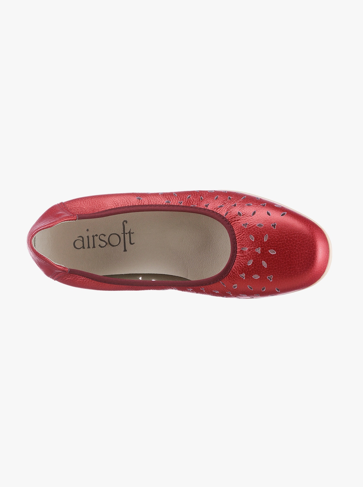 airsoft comfort+ Ballerina - rood