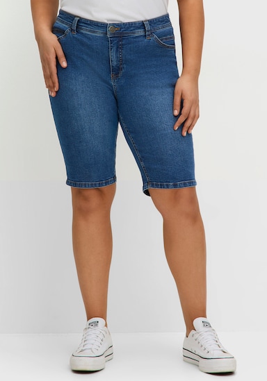 sheego Jeansbermudas im Curvy-Schnitt SUSANNE - blue denim