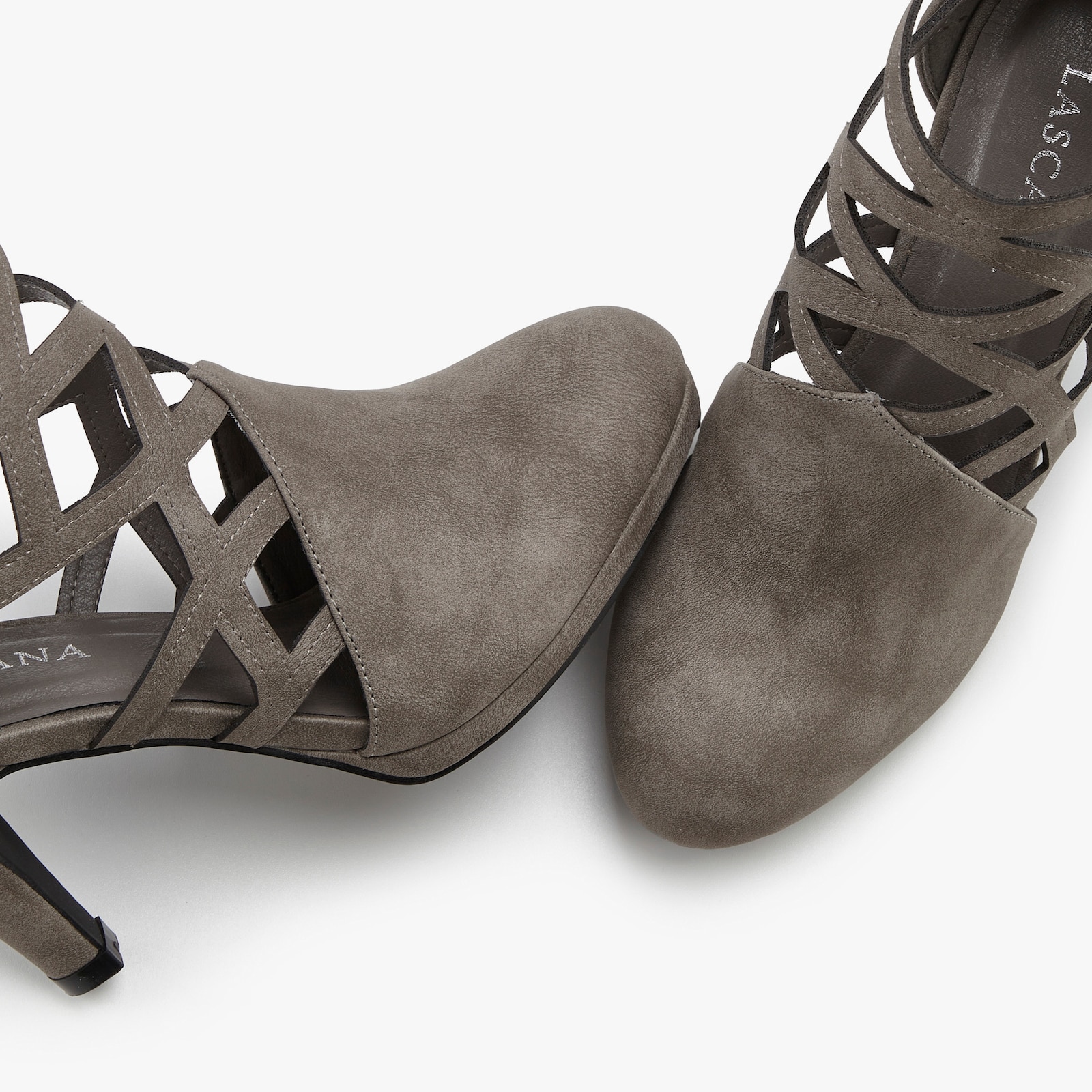 LASCANA Stiefelette - grau