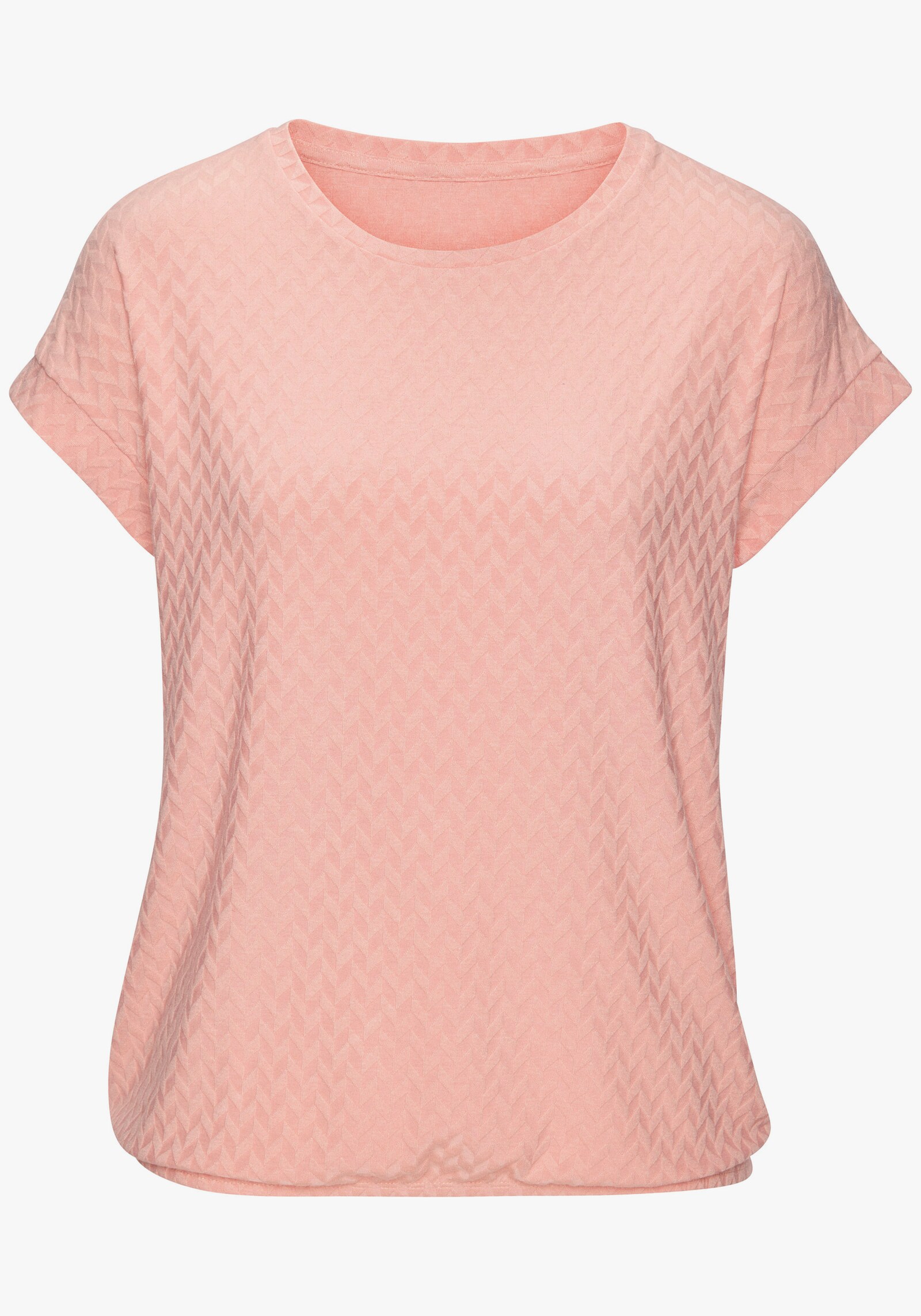 Vivance Kurzarmshirt - peach