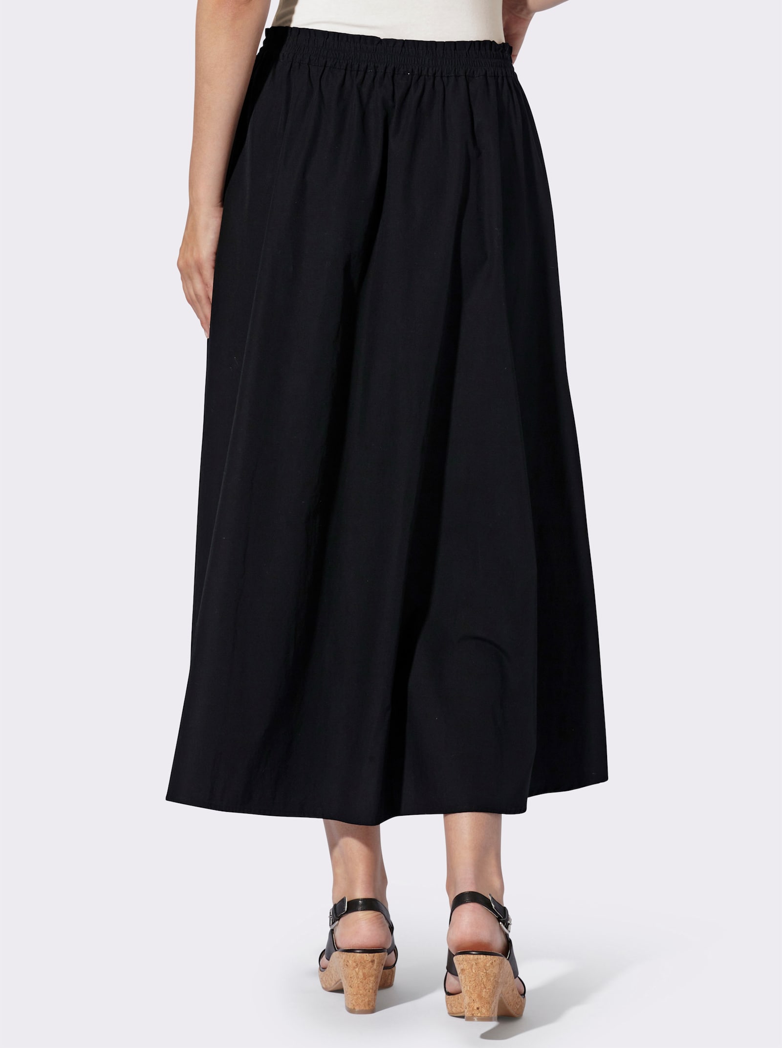 heine Schlupfrock in A-Form - schwarz