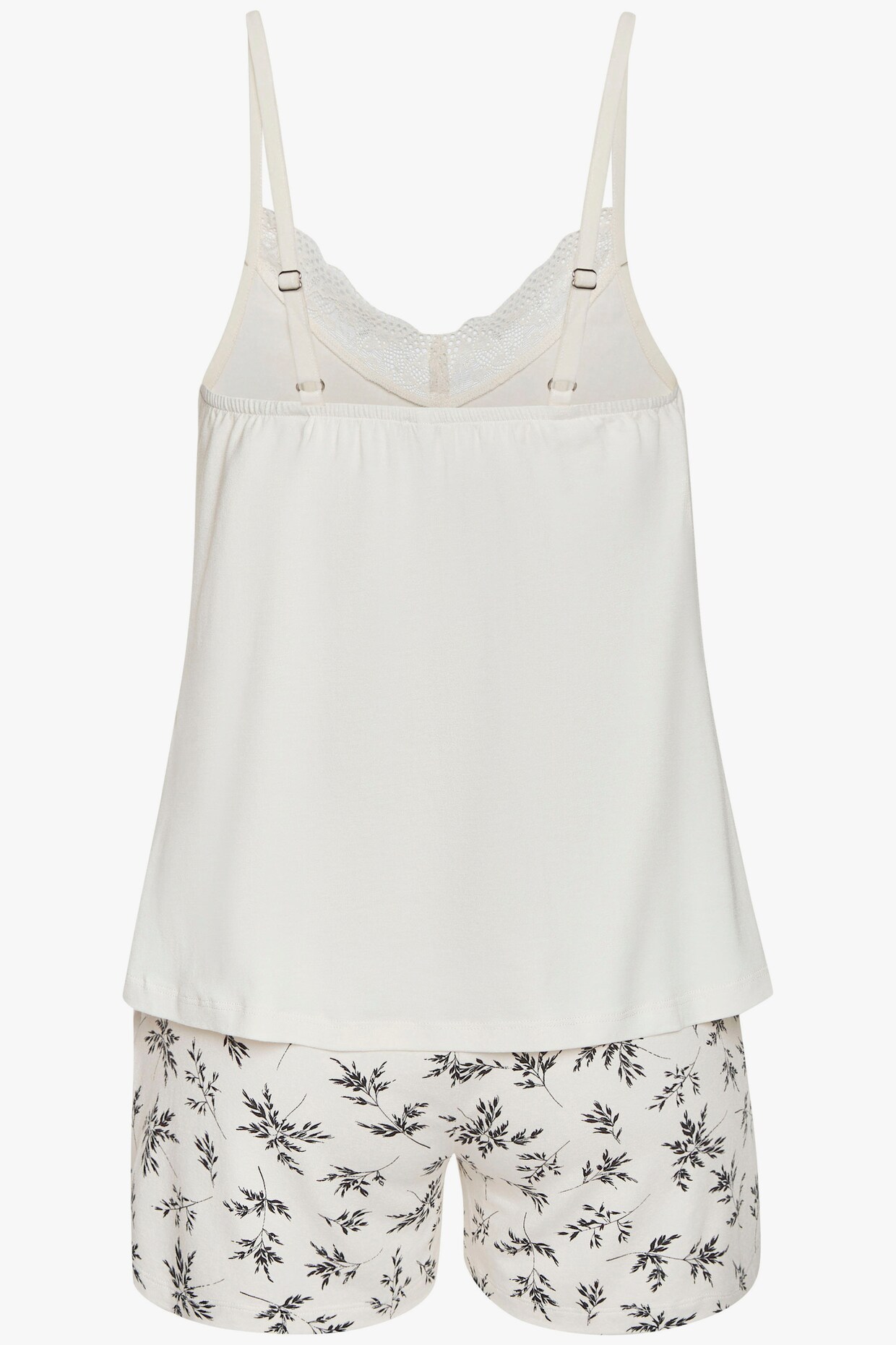 Vivance Dreams Pyjama court - crème à fleurs