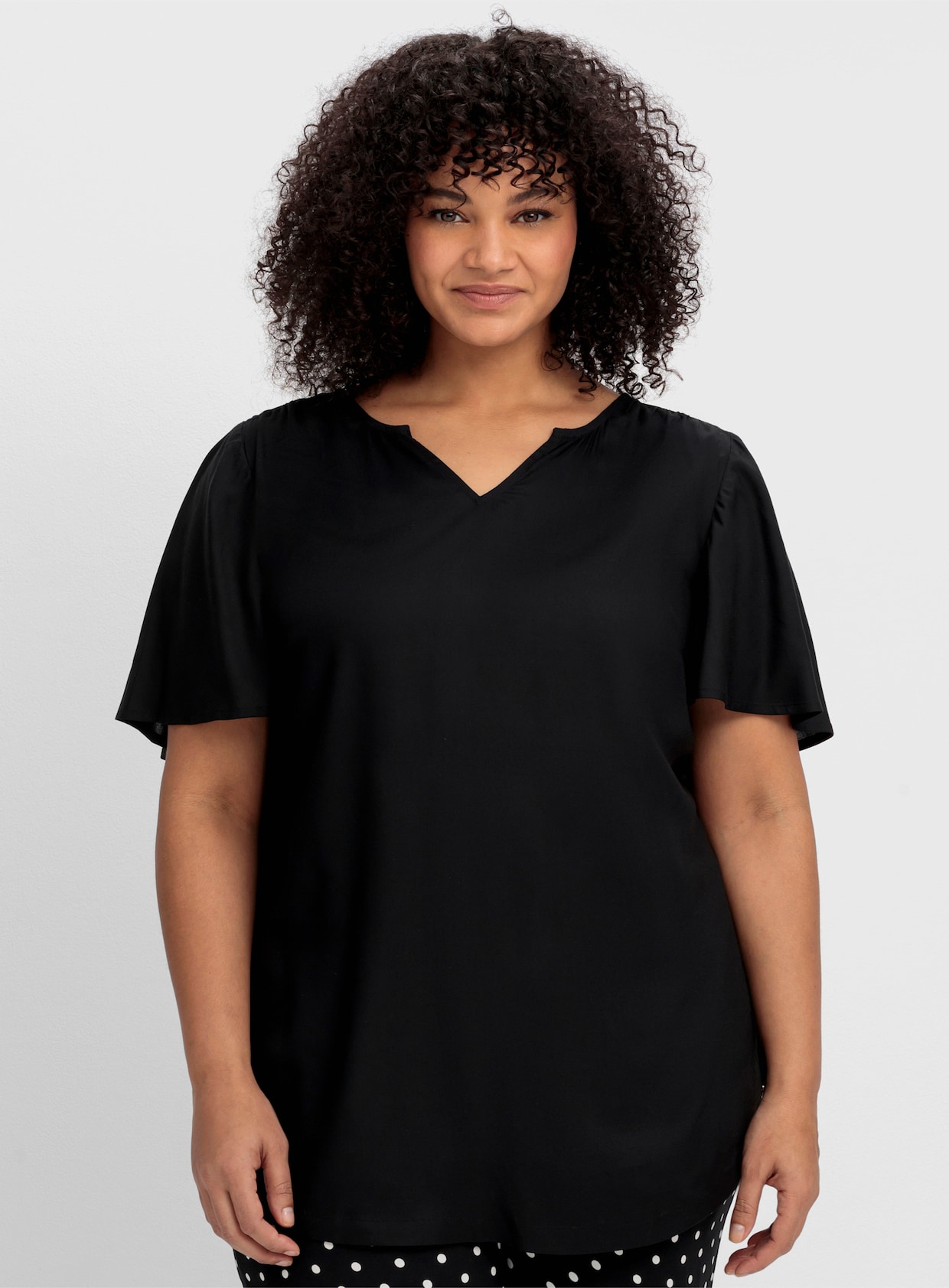 sheego Tuniek - zwart