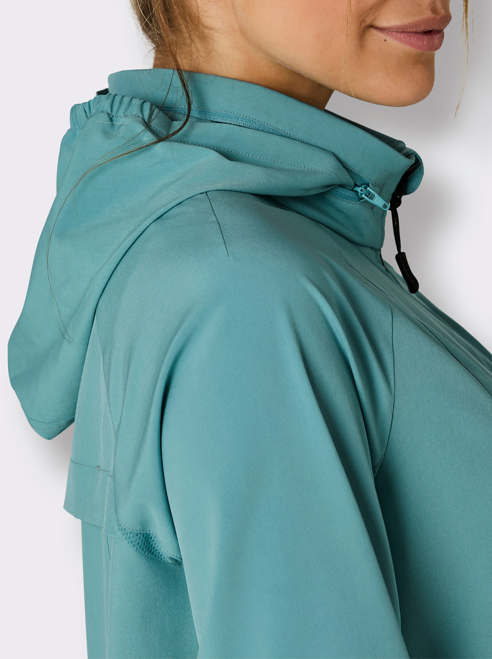 Catamaran Sports Funktionsjacke mit Belüftungsschlitzen hinten - ozean