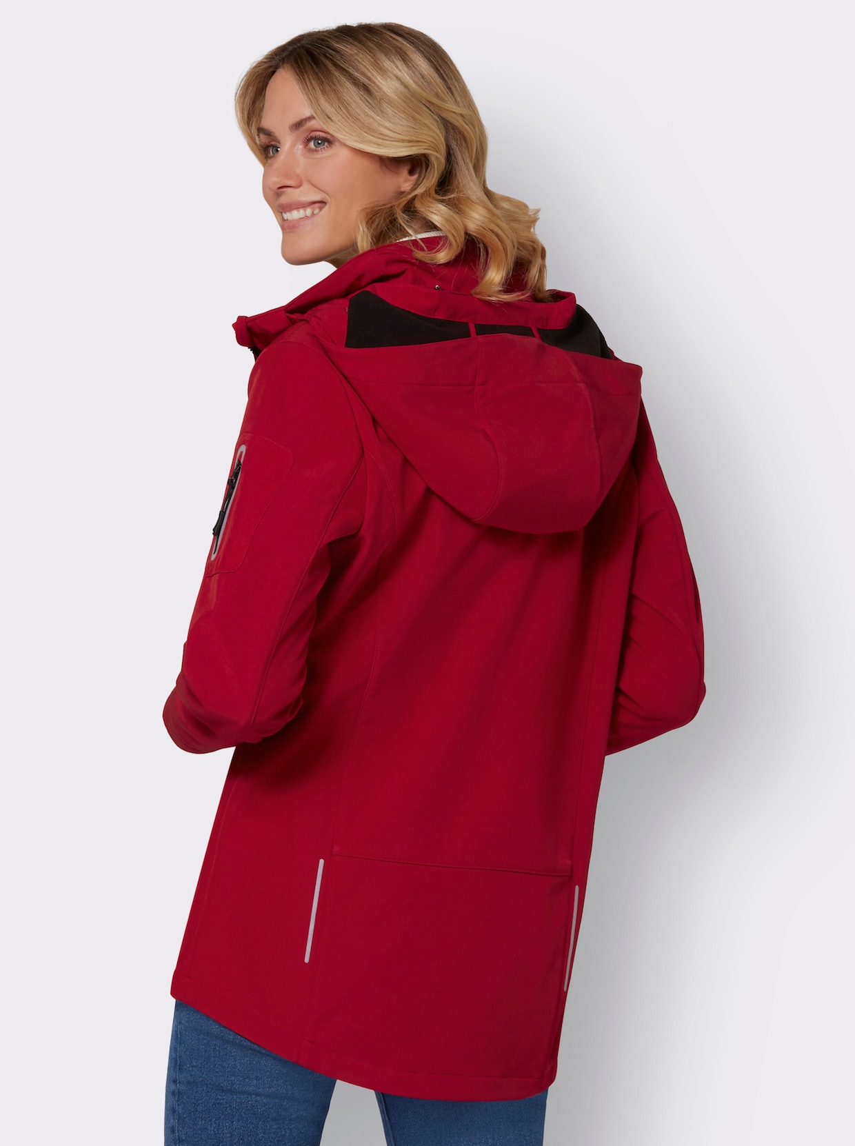 Softshell-Jacke - rot