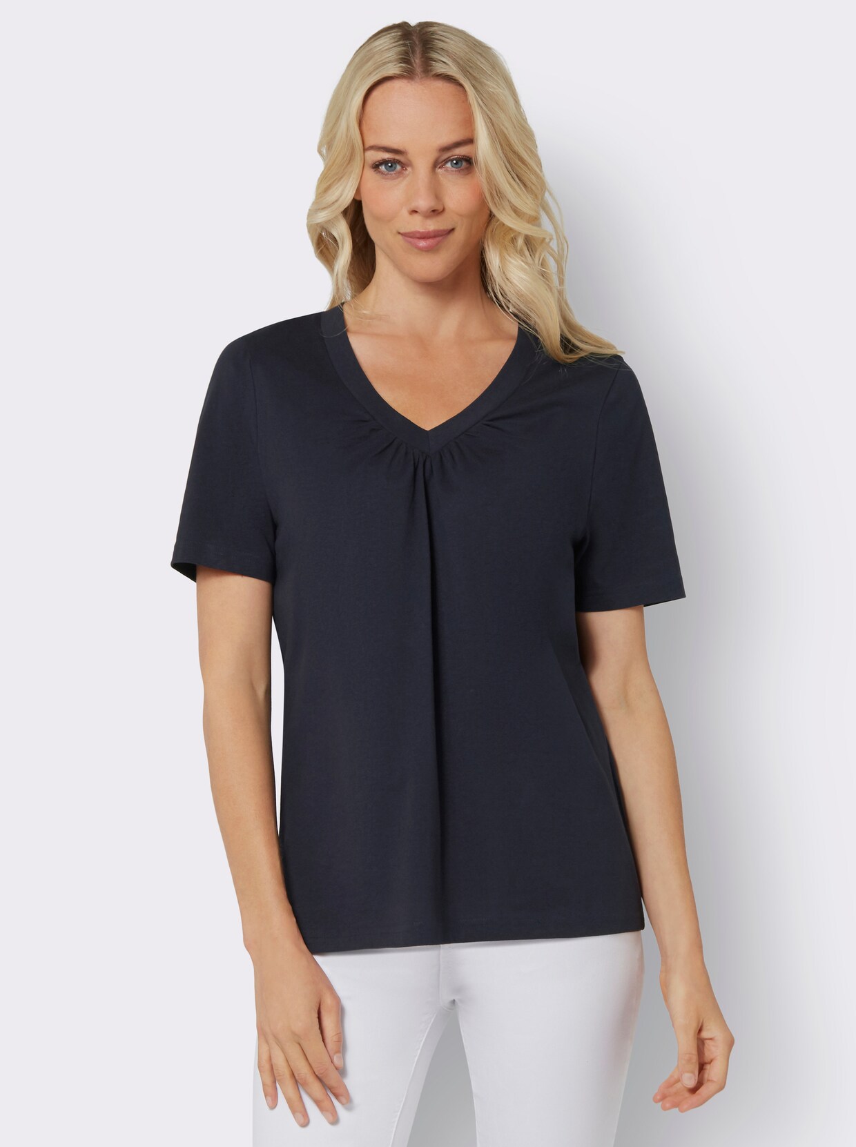 Shirt met korte mouwen - marine