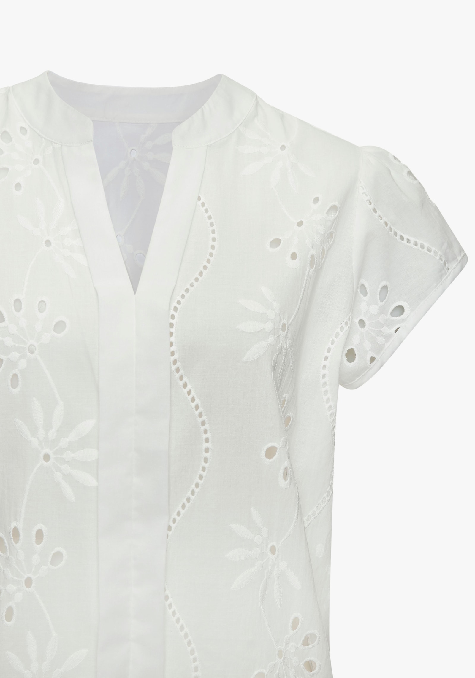 Buffalo Kanten blouse - wit