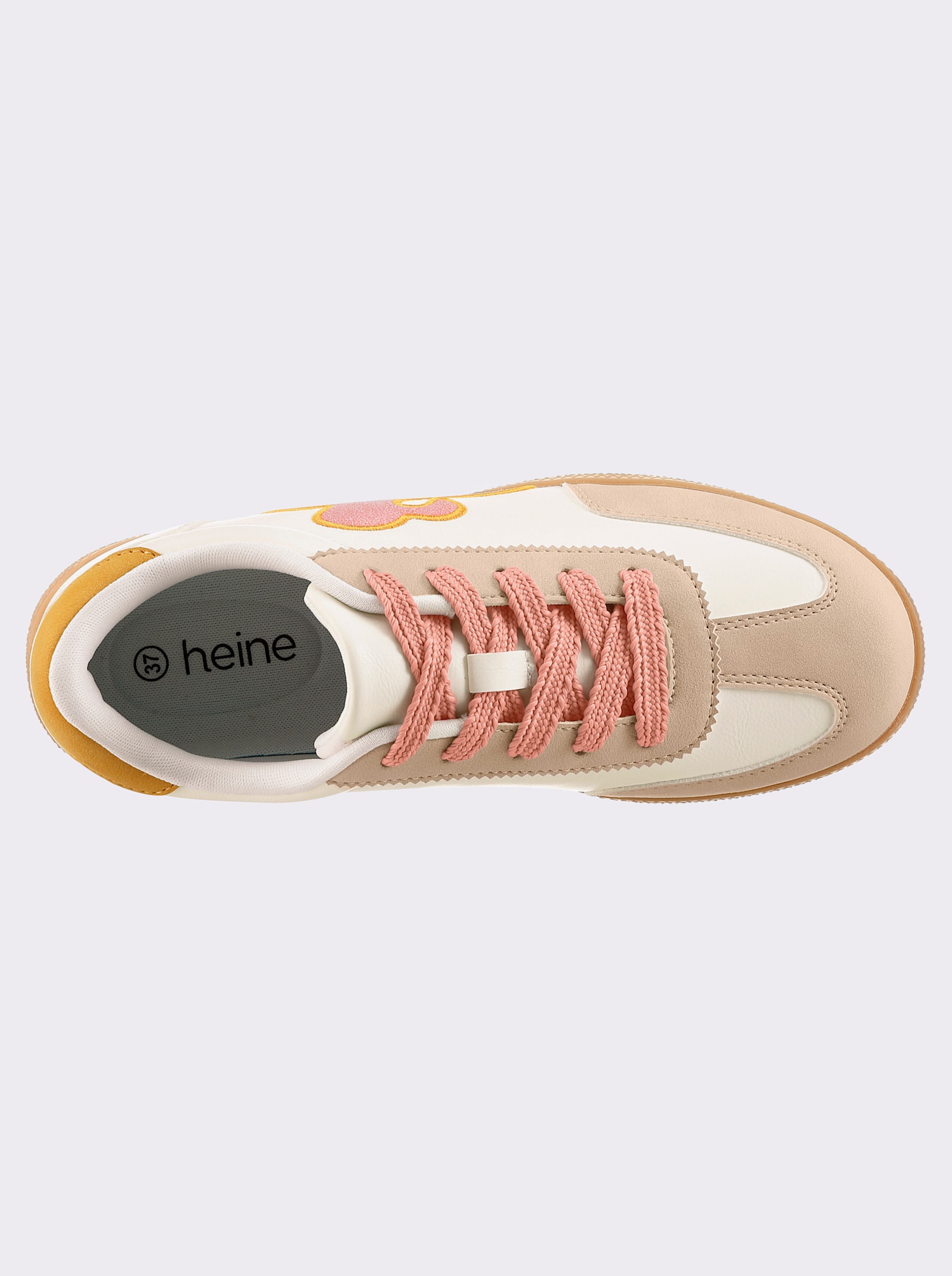 heine Sneaker im Farbmix - weiß-bunt