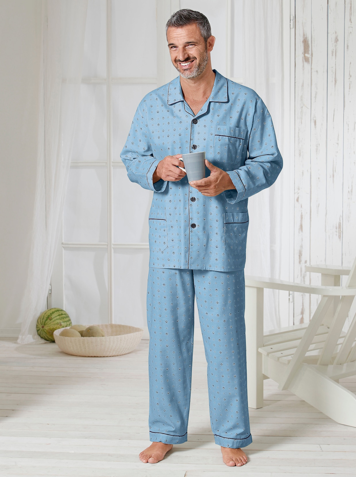 KINGsCLUB Pyjama - lichtblauw