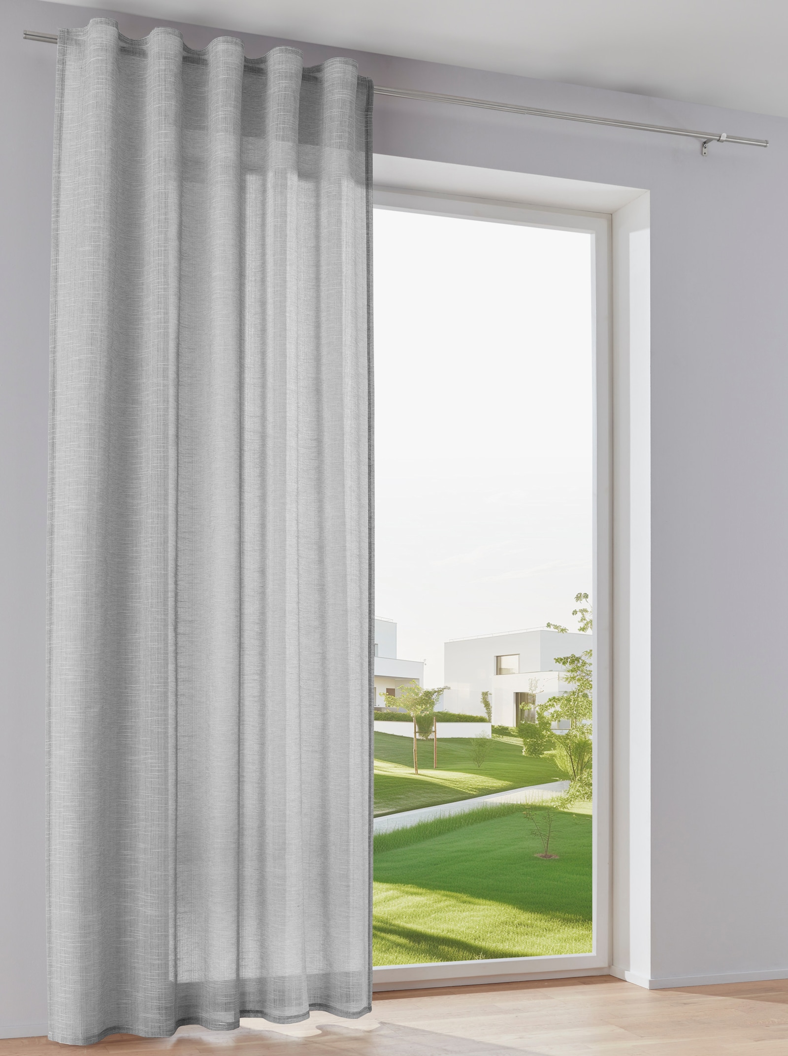 heine home Dekostore - anthrazit-weiß