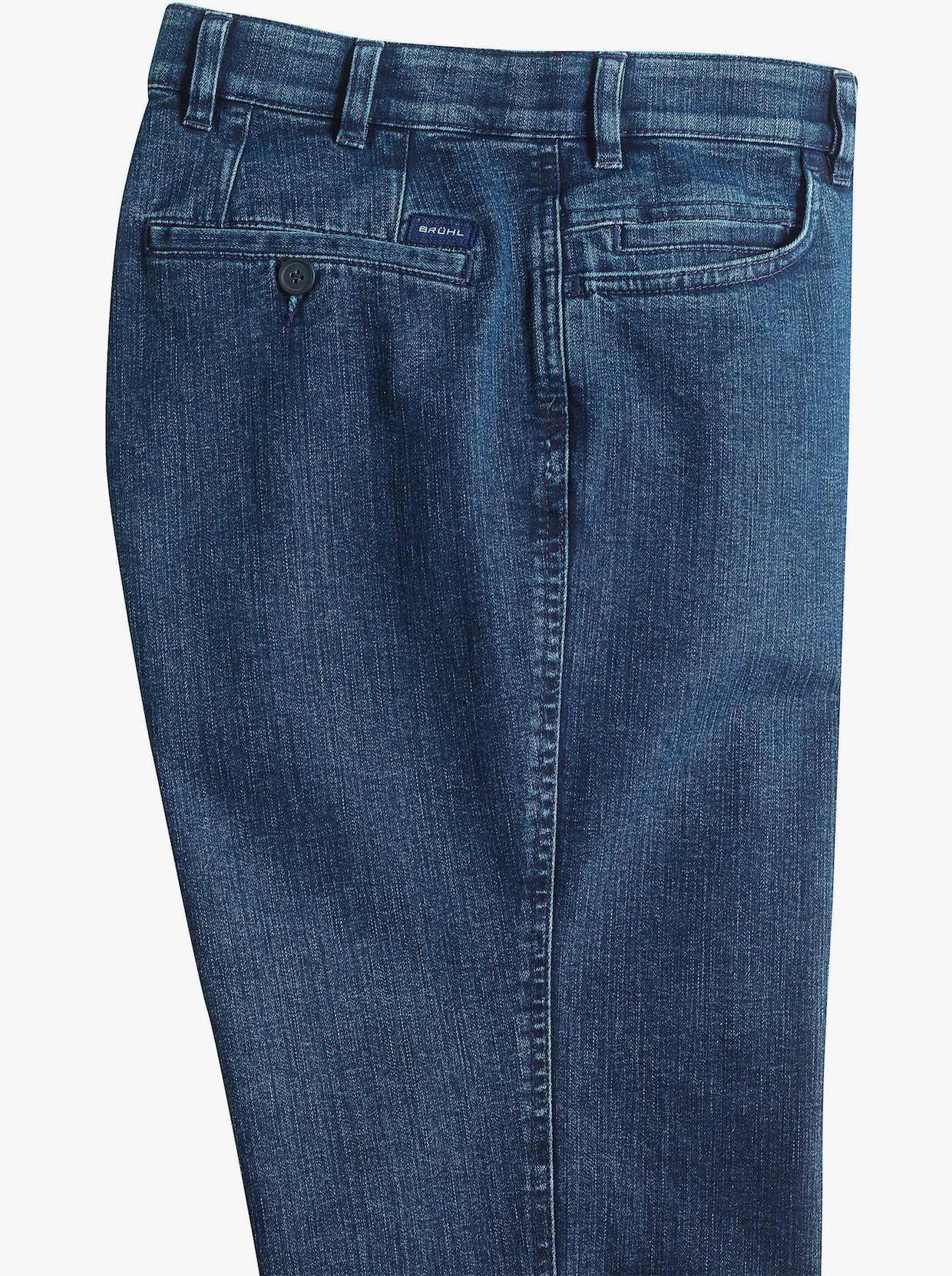 Brühl Jeans - blue-stone-washed