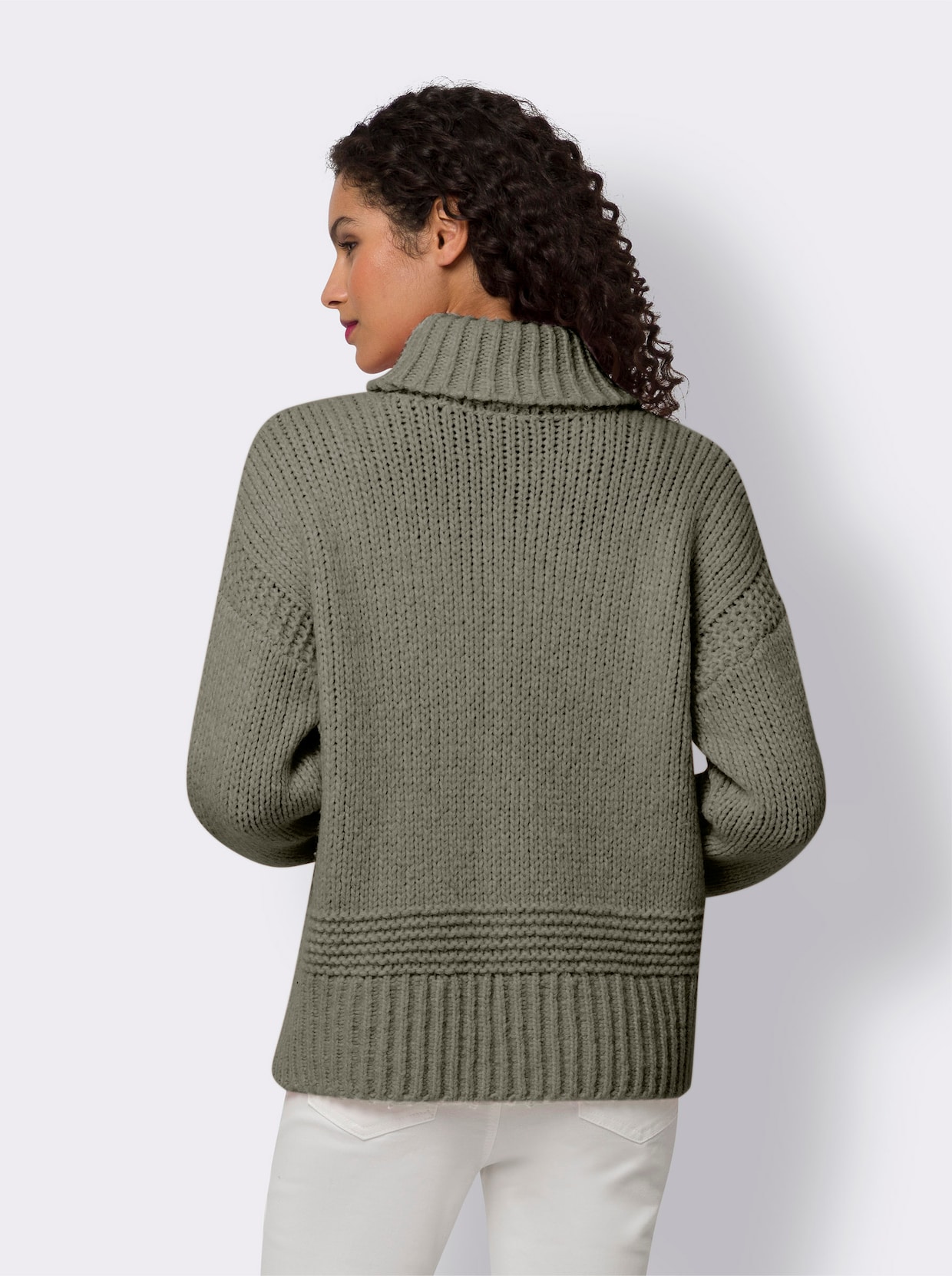heine Stehkragenpullover - khaki