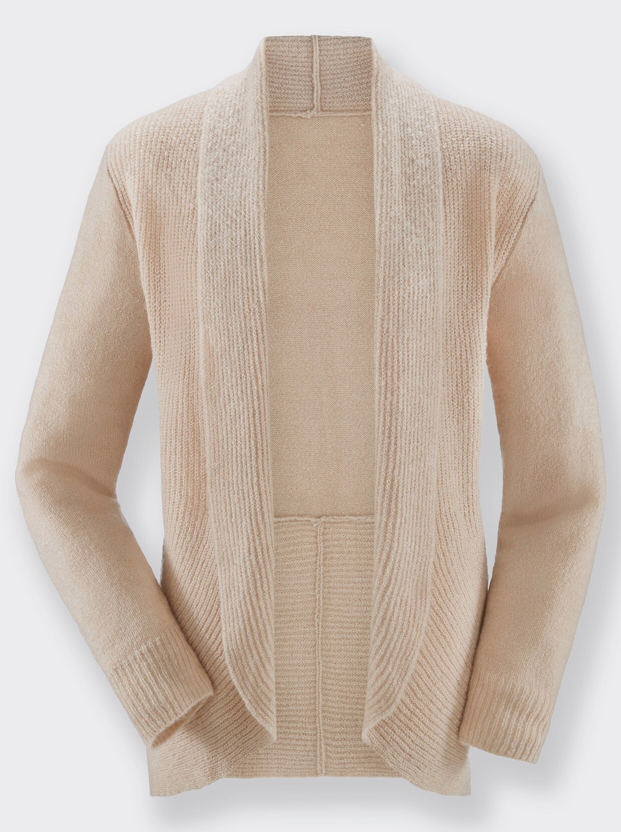 Strickjacke - sand