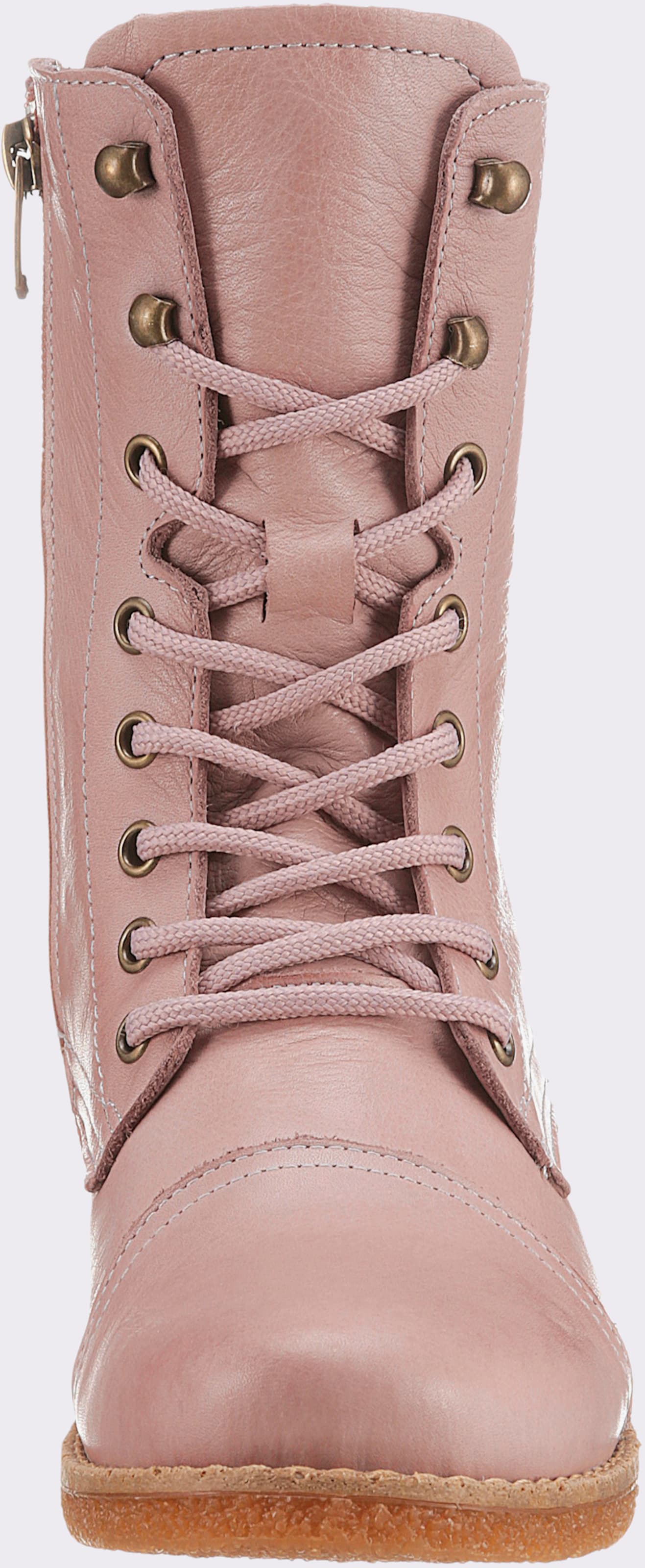 Andrea Conti Schnürstiefelette - altrosa