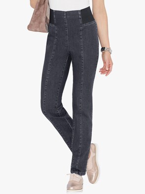 Jeans - grey-denim