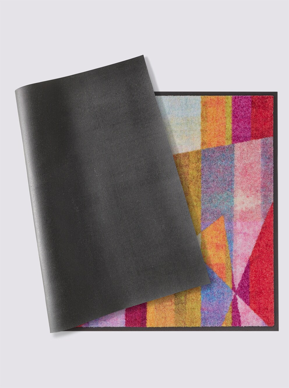 Salonloewe Fu matte In Rot gemustert Heine salonloewe-fu-matte-in-rot-gemustert-heine