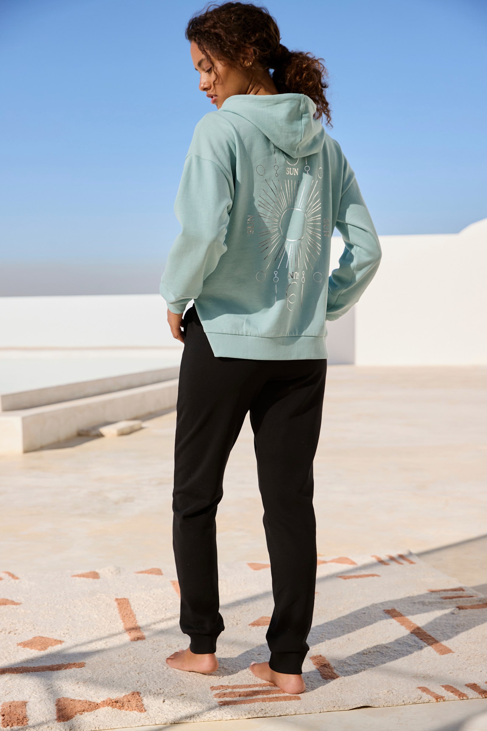 Buffalo Pantalon molletonné - noir