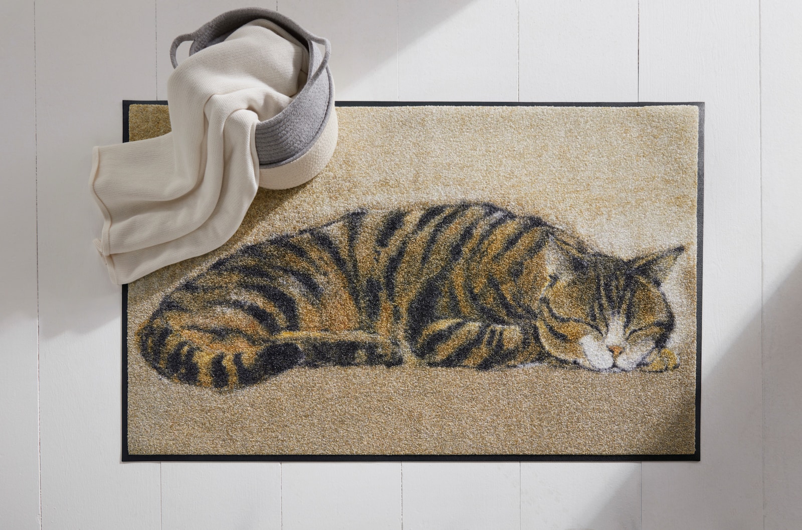 wash+dry by Kleen-Tex Paillasson - marron