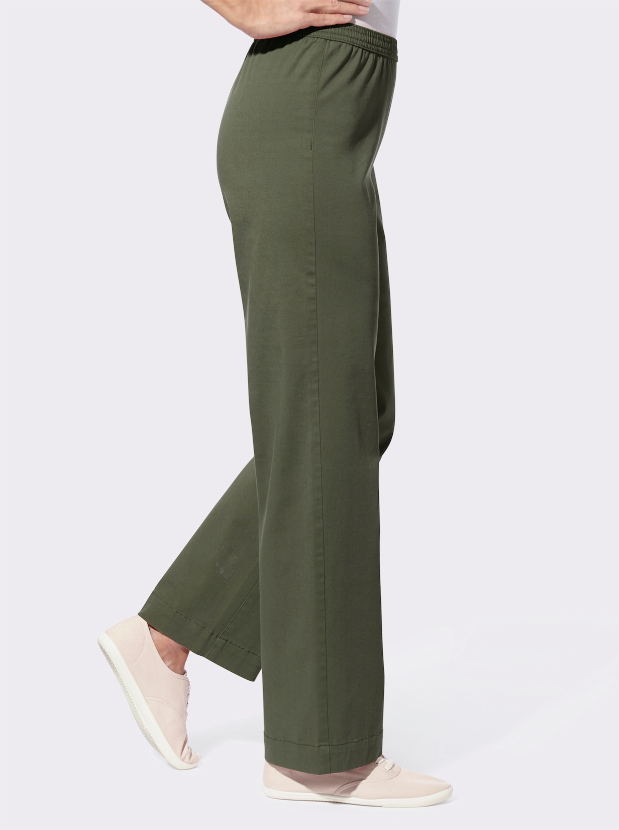Comfortjeans - kaki