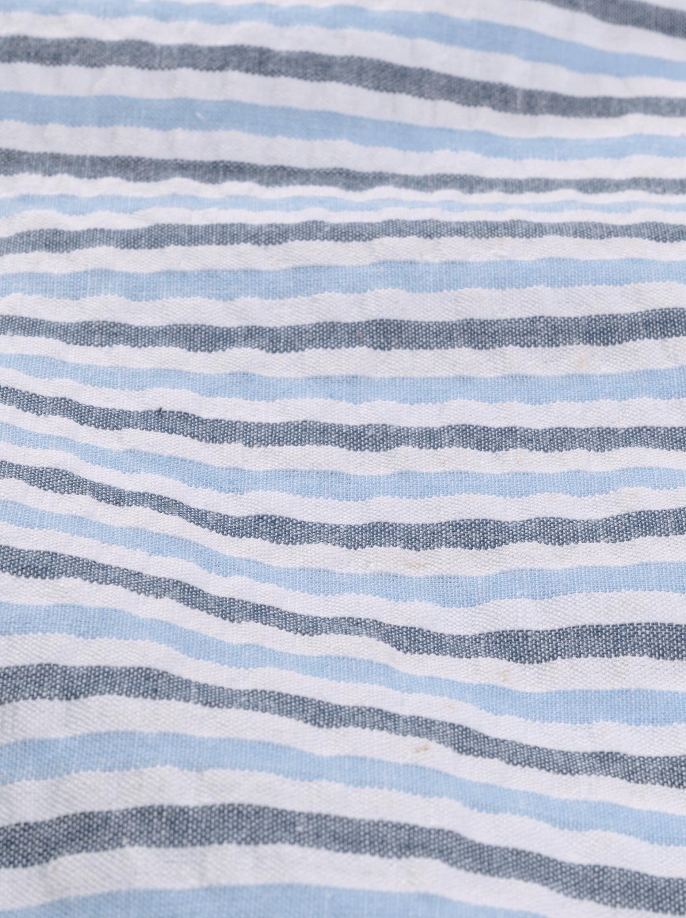 Bluse - blau-marine-geringelt