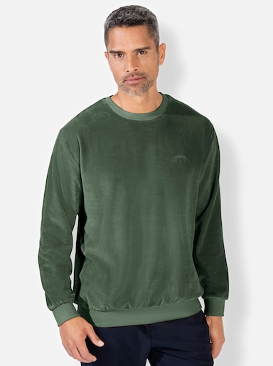 Catamaran Nicky-pullover - rietgroen